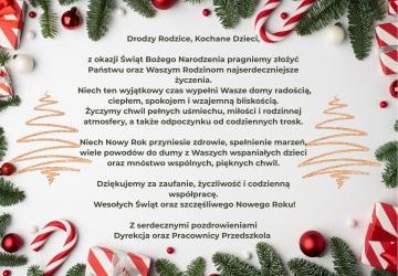 Życzenia Bożonarodzeniowe