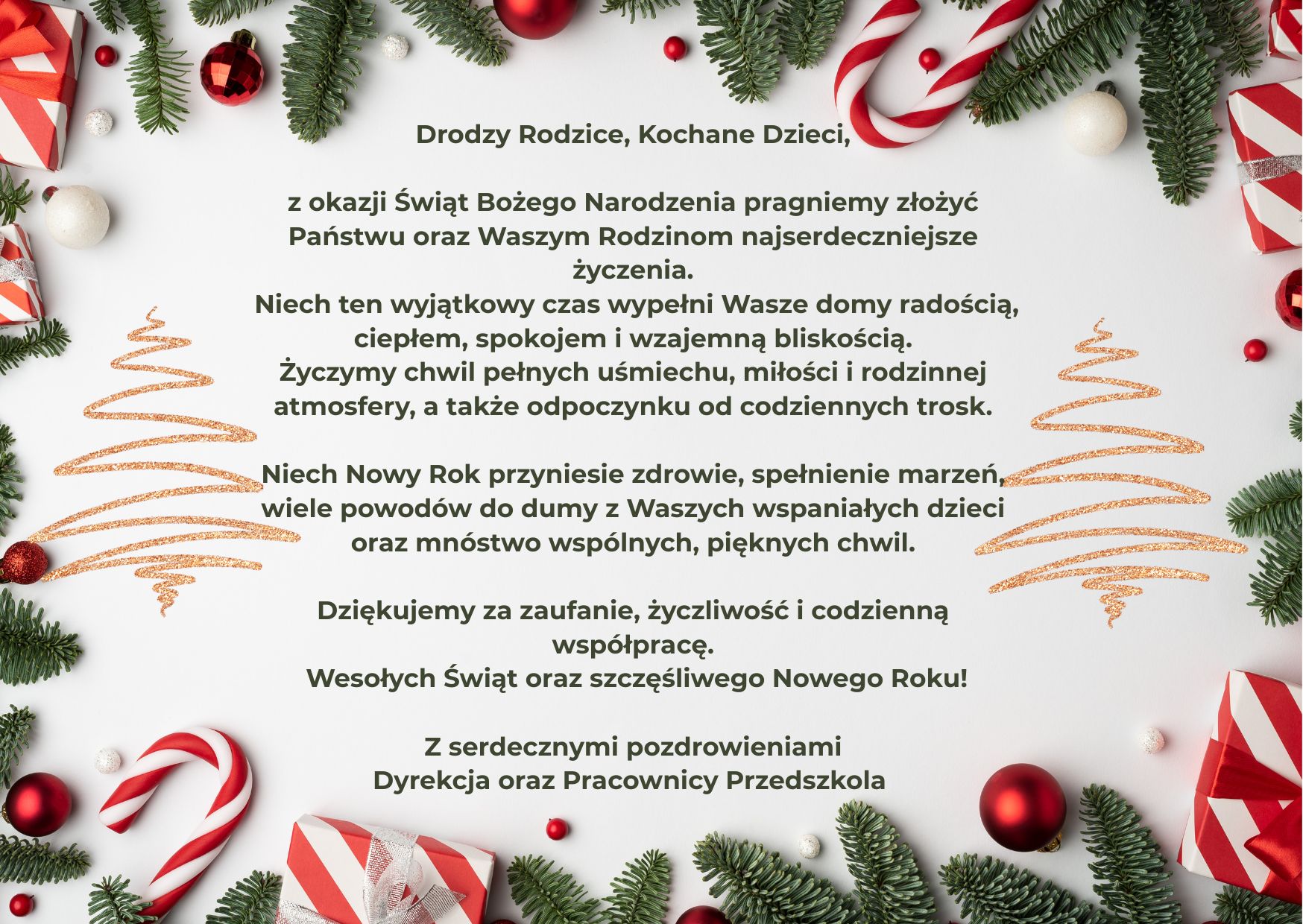 Życzenia Bożonarodzeniowe