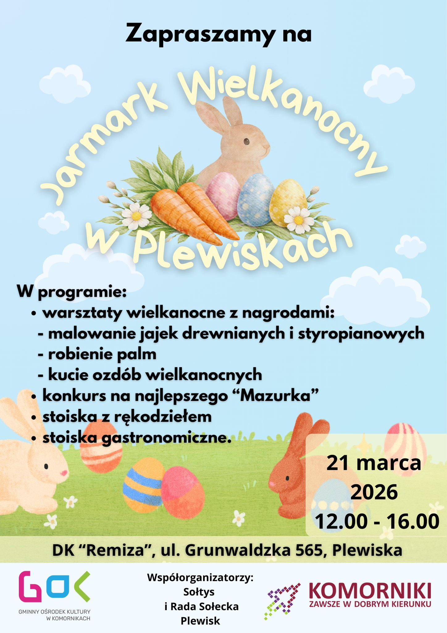 Jarmark Wielkanocny w Plewiskach