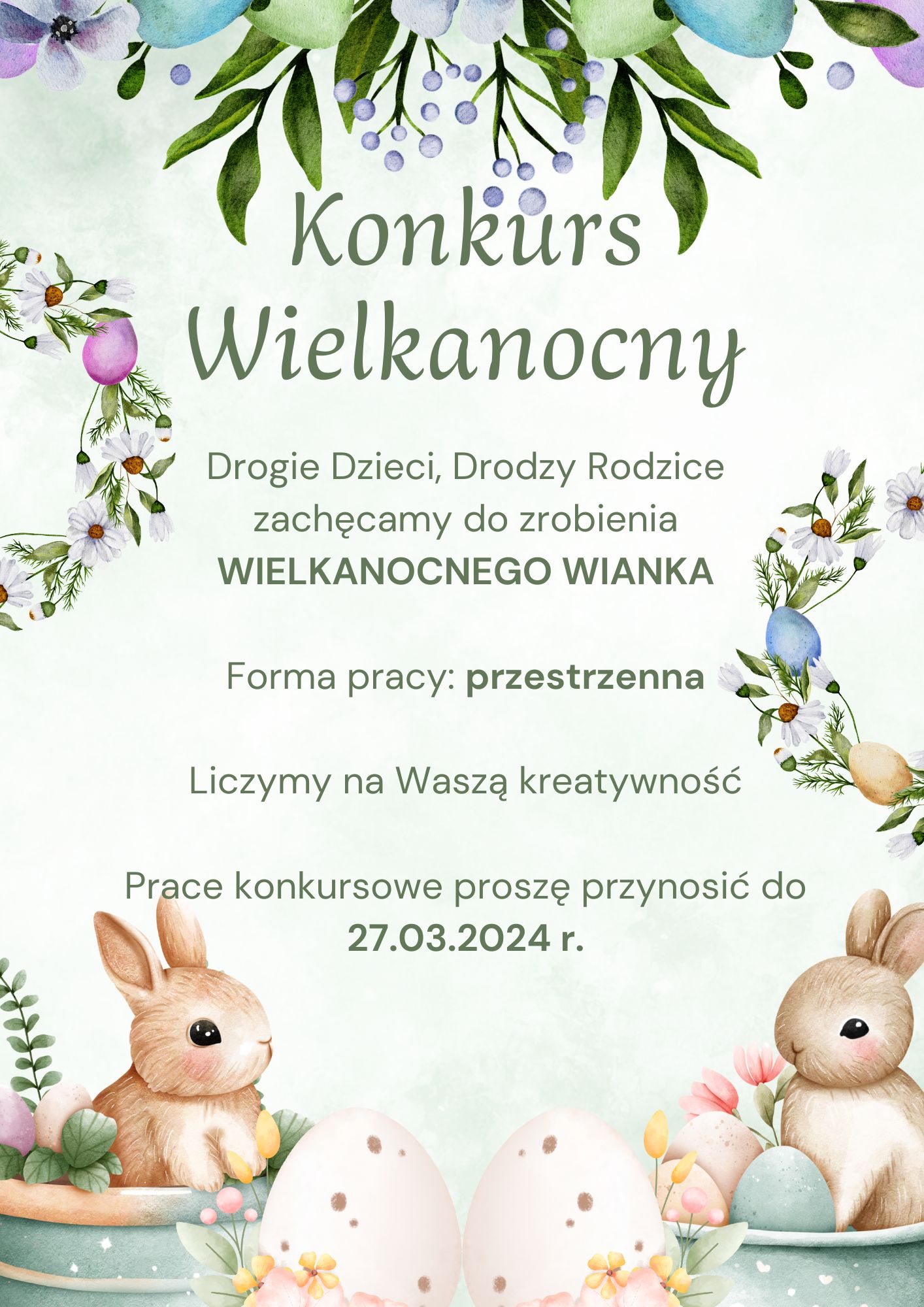 Konkurs Wianek Wielkanocny